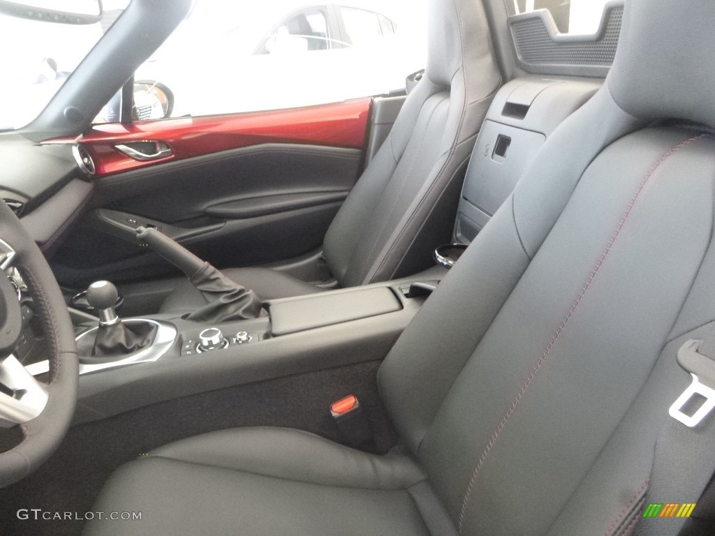 Black Interior 2019 Mazda MX-5 Miata Grand Touring Photo #132235960