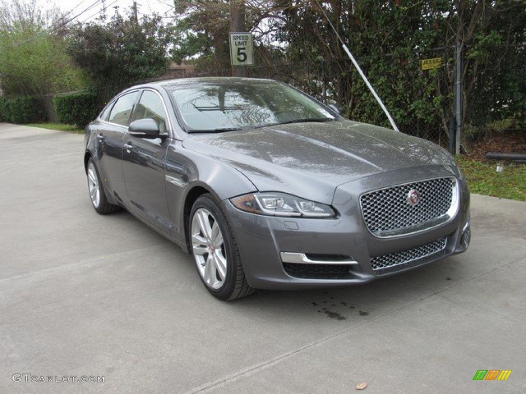 2019 XJ XJL Portfolio - Corris Grey Metallic / London Tan/Ebony photo #2