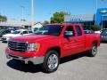 Fire Red 2013 GMC Sierra 1500 SLE Extended Cab 4x4