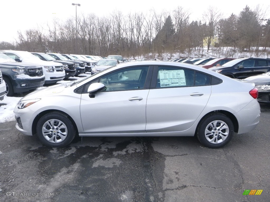 Silver Ice Metallic 2019 Chevrolet Cruze LS Exterior Photo #132238969