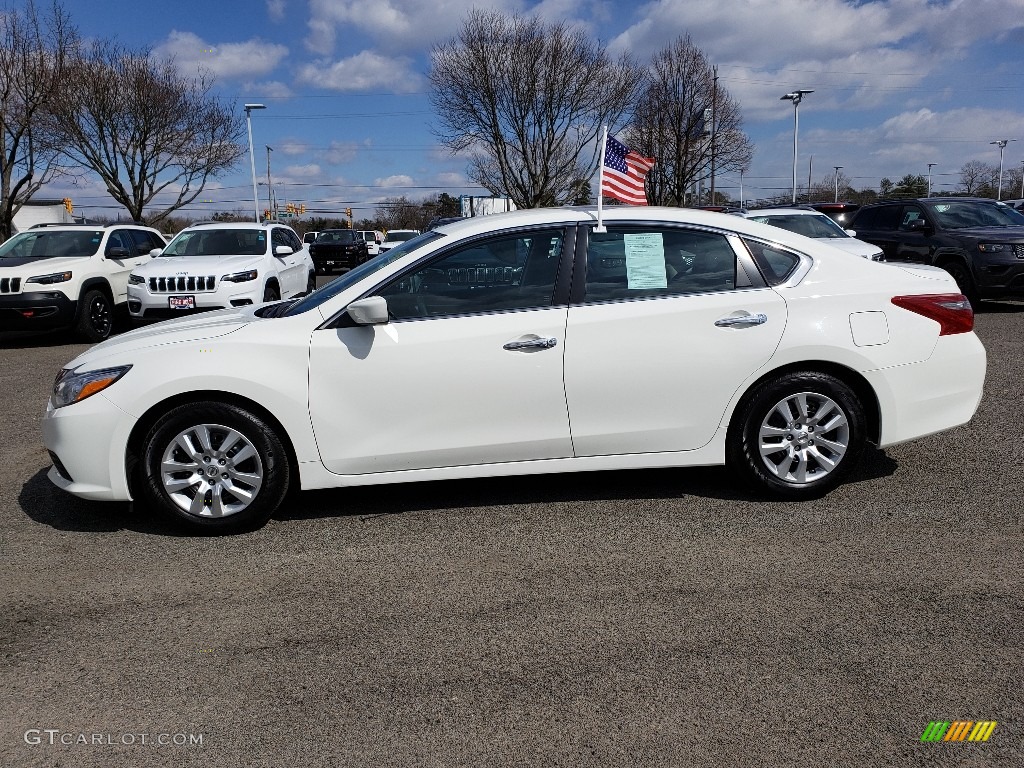 Glacier White 2018 Nissan Altima 2.5 S Exterior Photo #132239041