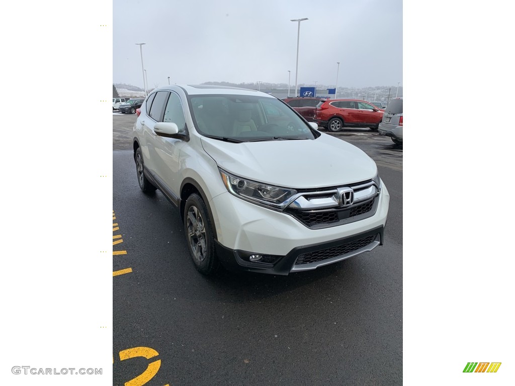 2019 CR-V EX-L AWD - Platinum White Pearl / Ivory photo #4