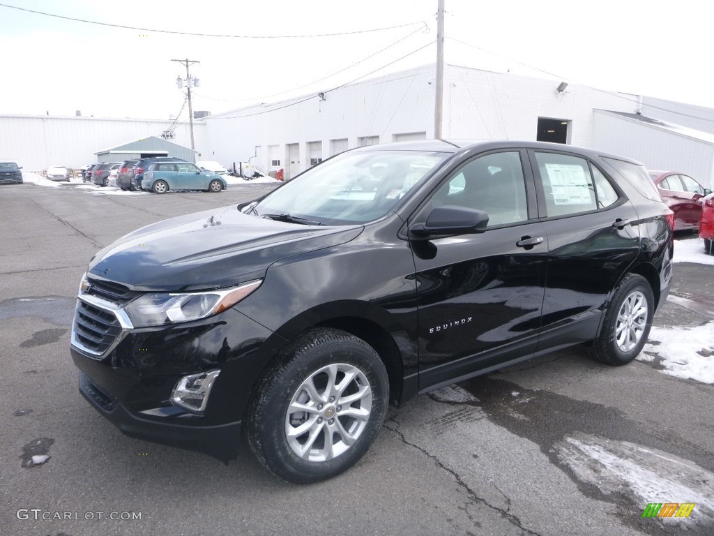 Mosaic Black Metallic 2019 Chevrolet Equinox LS AWD Exterior Photo #132240064