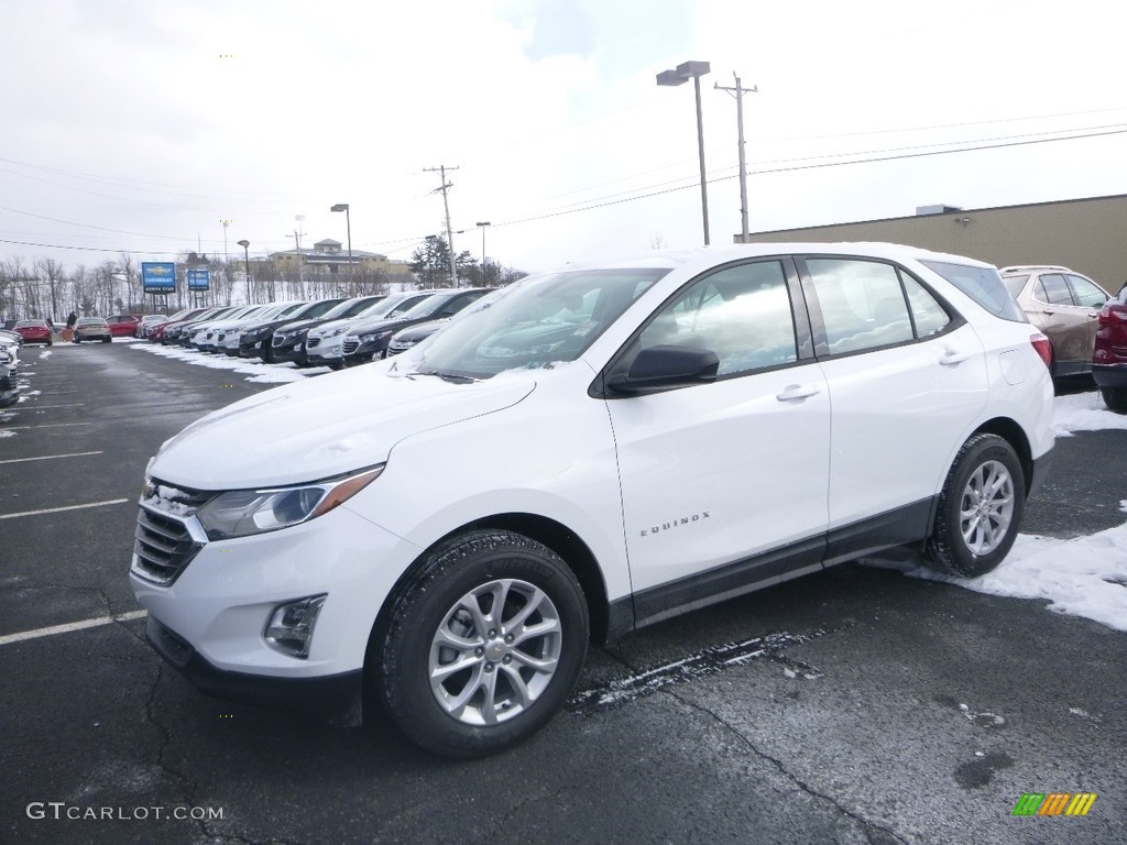 2019 Equinox LS - Summit White / Medium Ash Gray photo #1