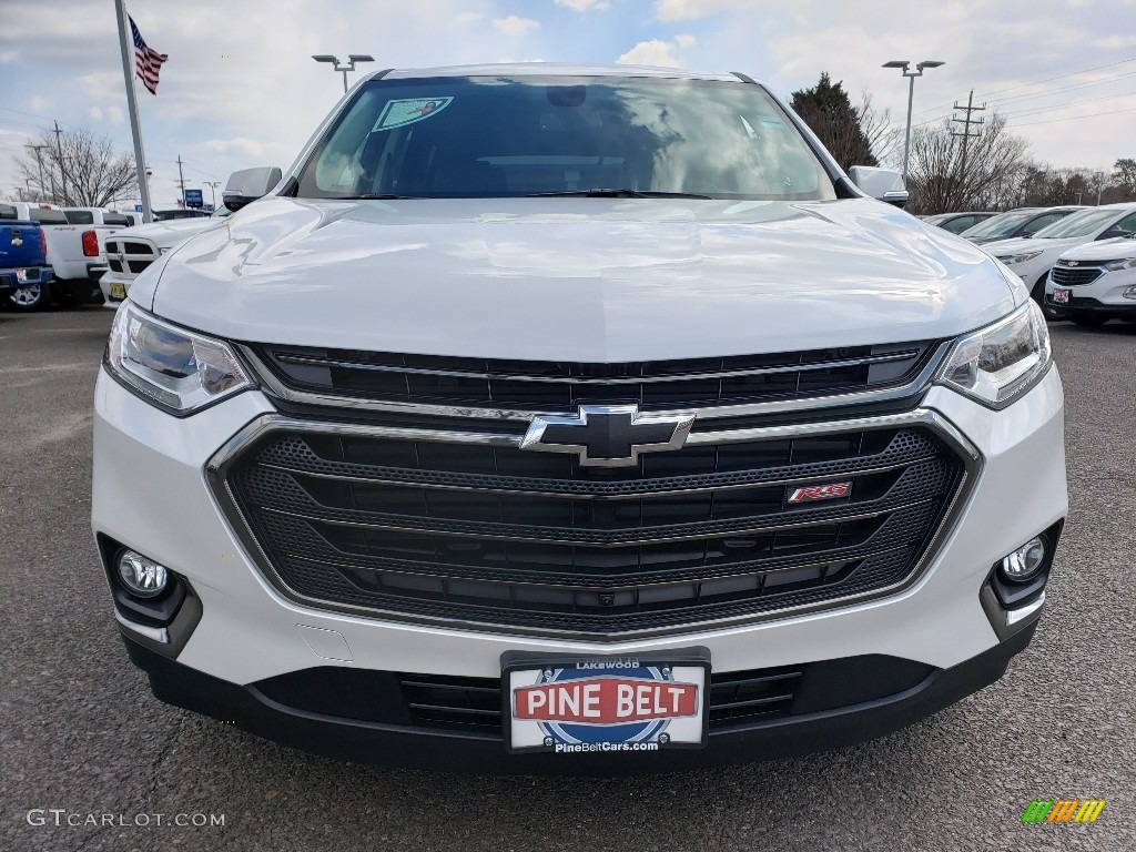 2019 Traverse RS AWD - Pearl White / Jet Black photo #2