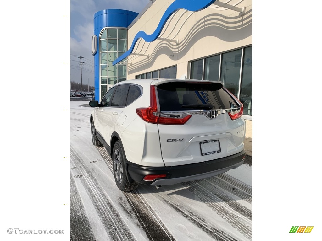 2019 CR-V EX AWD - Platinum White Pearl / Black photo #7