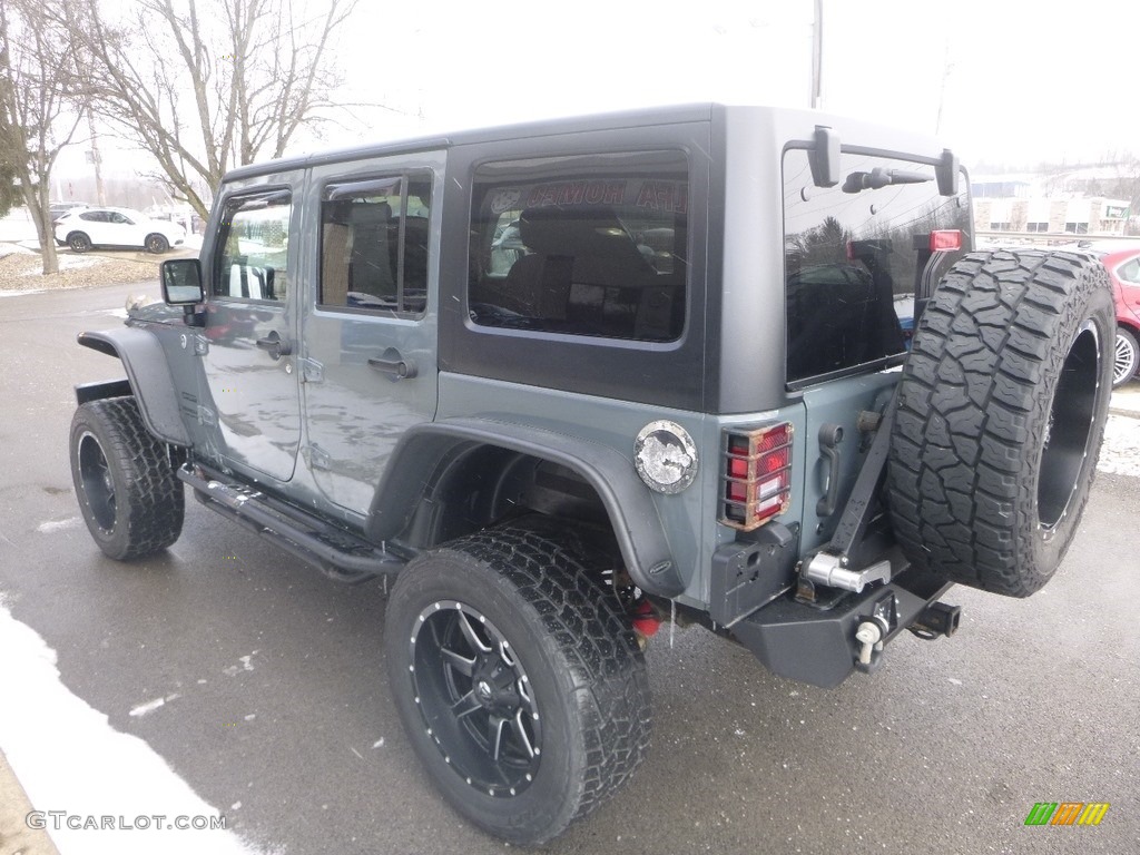2015 Wrangler Unlimited Sport 4x4 - Anvil / Black photo #7