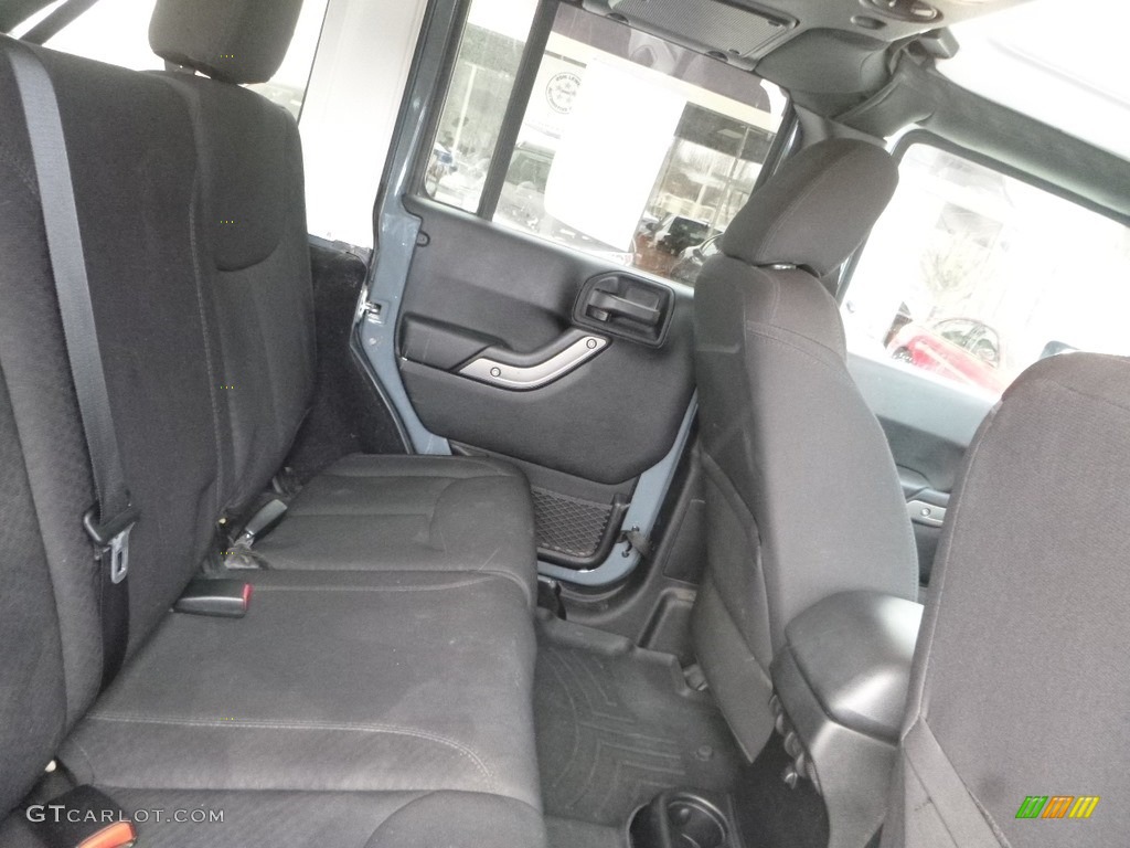 2015 Wrangler Unlimited Sport 4x4 - Anvil / Black photo #10