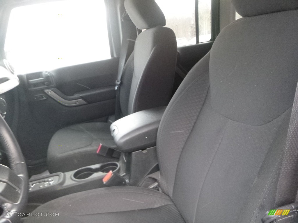 2015 Wrangler Unlimited Sport 4x4 - Anvil / Black photo #13