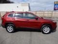2016 Deep Cherry Red Crystal Pearl Jeep Cherokee Latitude 4x4  photo #7