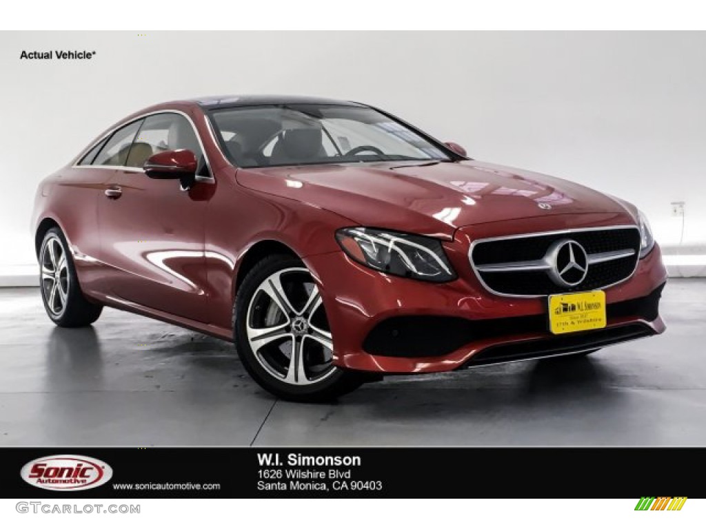 designo Cardinal Red Metallic Mercedes-Benz E