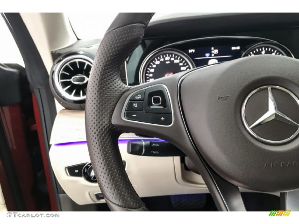 2018 E 400 Coupe - designo Cardinal Red Metallic / Macchiato Beige/Black photo #19