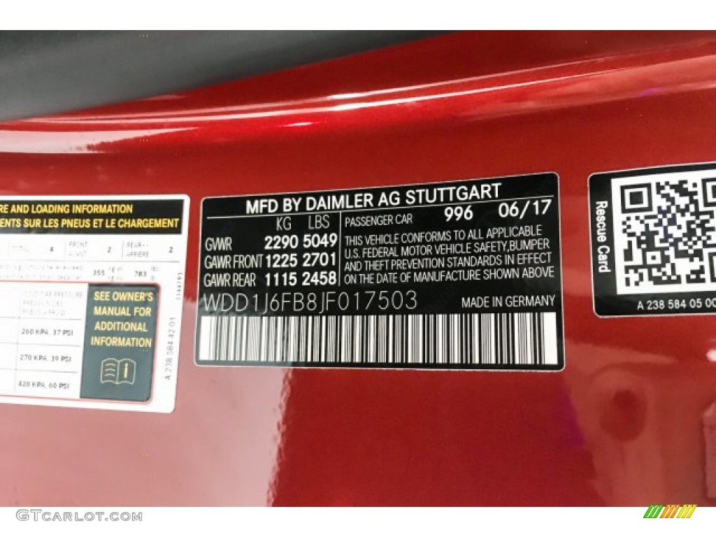 2018 E 400 Coupe - designo Cardinal Red Metallic / Macchiato Beige/Black photo #25
