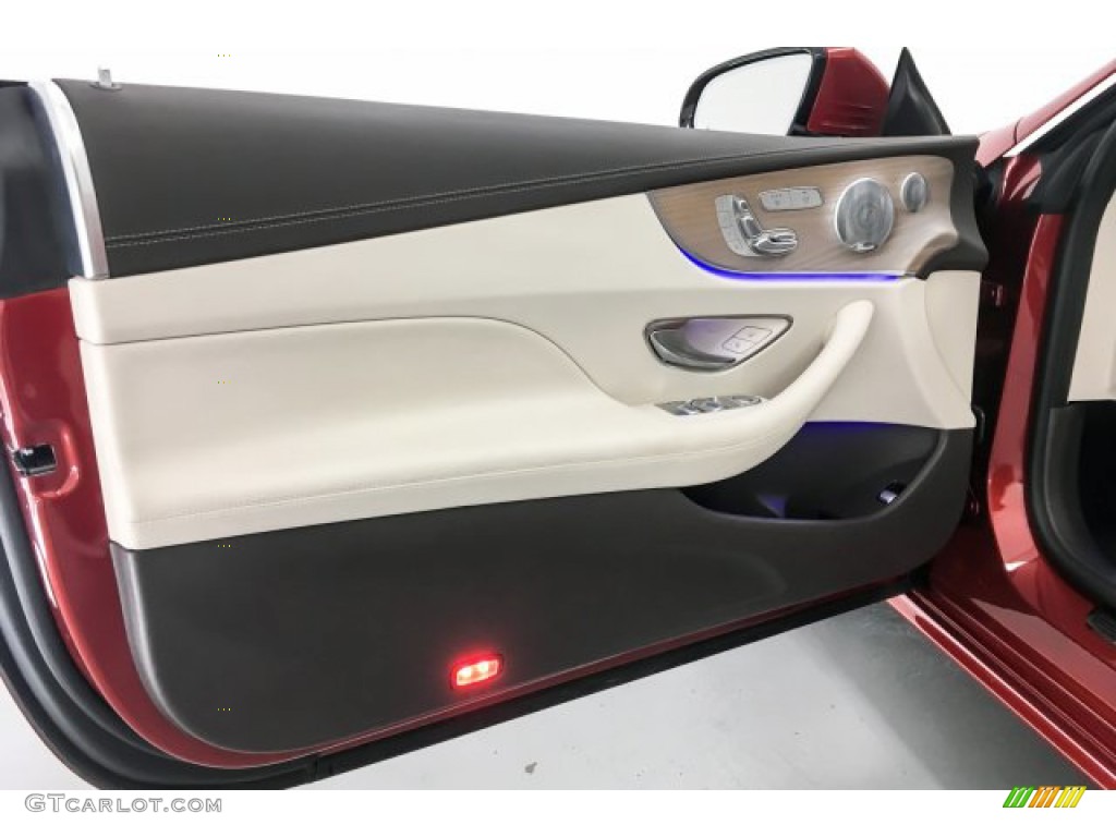 2018 E 400 Coupe - designo Cardinal Red Metallic / Macchiato Beige/Black photo #26
