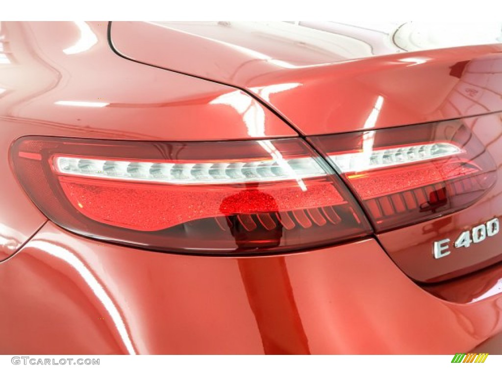 2018 E 400 Coupe - designo Cardinal Red Metallic / Macchiato Beige/Black photo #27