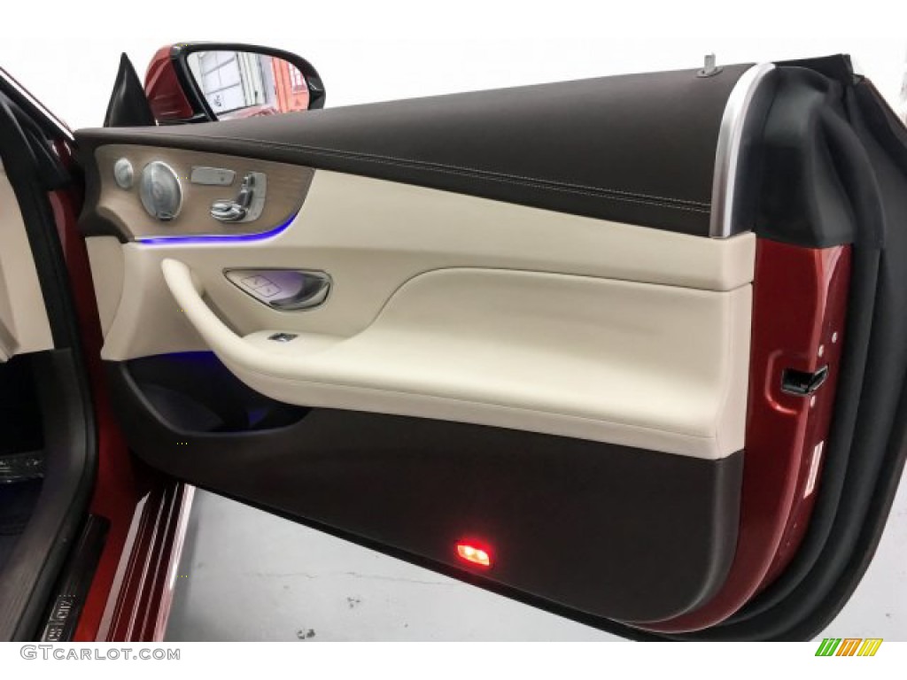 2018 E 400 Coupe - designo Cardinal Red Metallic / Macchiato Beige/Black photo #31