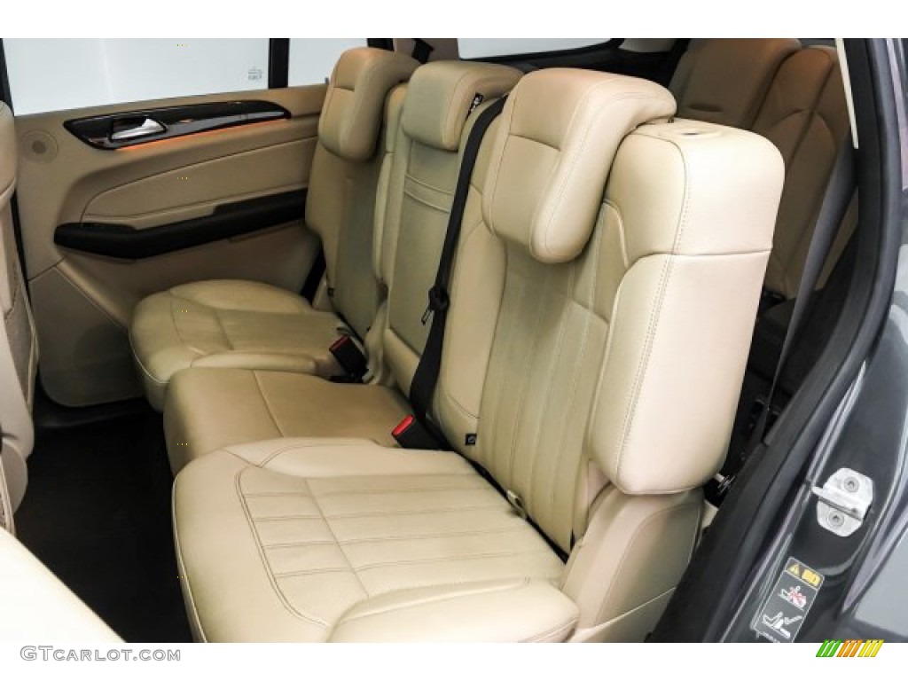 Ginger Beige/Black Interior 2017 Mercedes-Benz GLS 450 4Matic Photo #132245149