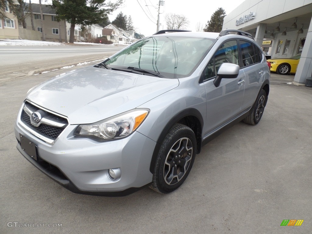 2014 XV Crosstrek 2.0i Limited - Ice Silver Metallic / Black photo #1