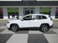 Bright White 2019 Jeep Cherokee Limited