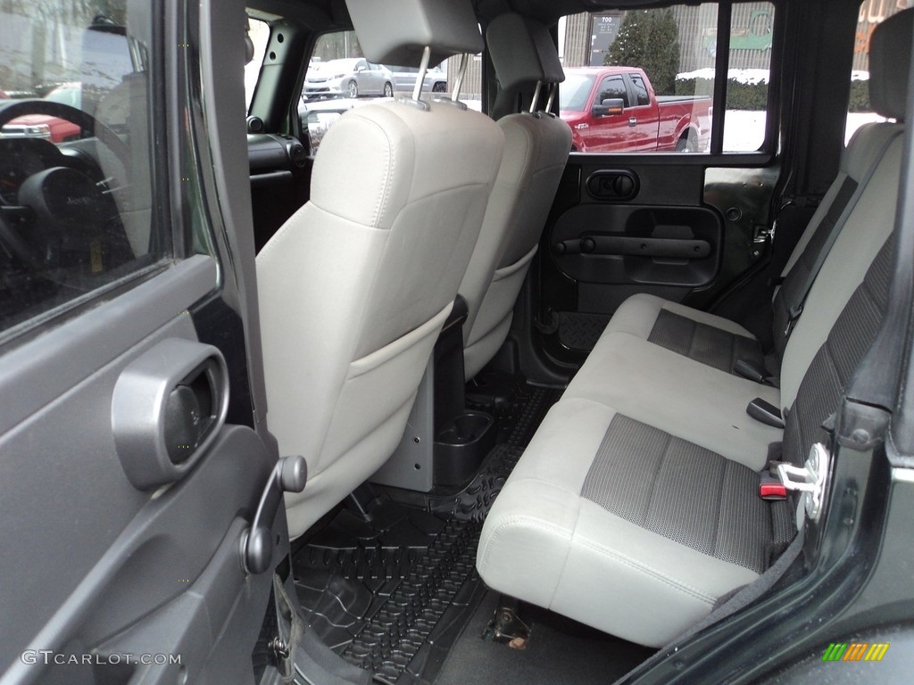 2010 Wrangler Unlimited Sport 4x4 - Natural Green Pearl / Dark Slate Gray/Medium Slate Gray photo #13