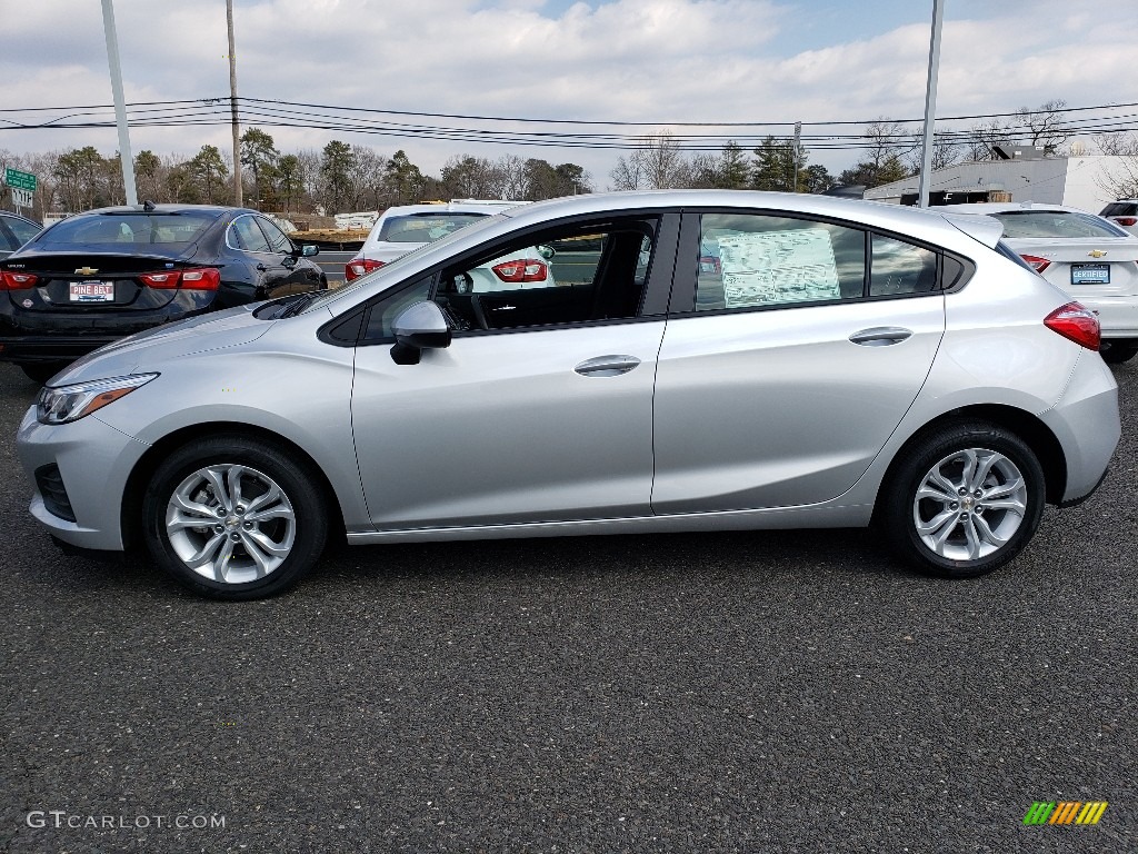 2019 Cruze LS Hatchback - Silver Ice Metallic / Black photo #3