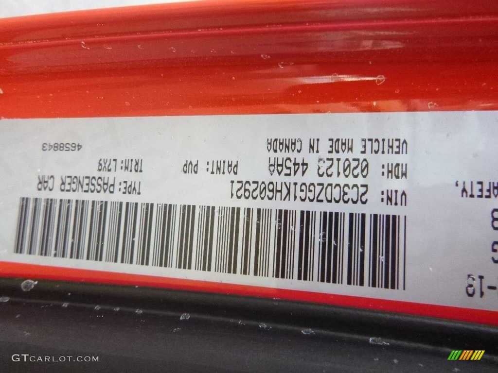 2019 Challenger Color Code PVP for Go Mango Photo #132247583