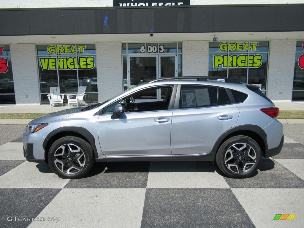2019 Crosstrek 2.0i Limited - Ice Silver Metallic / Black photo #1