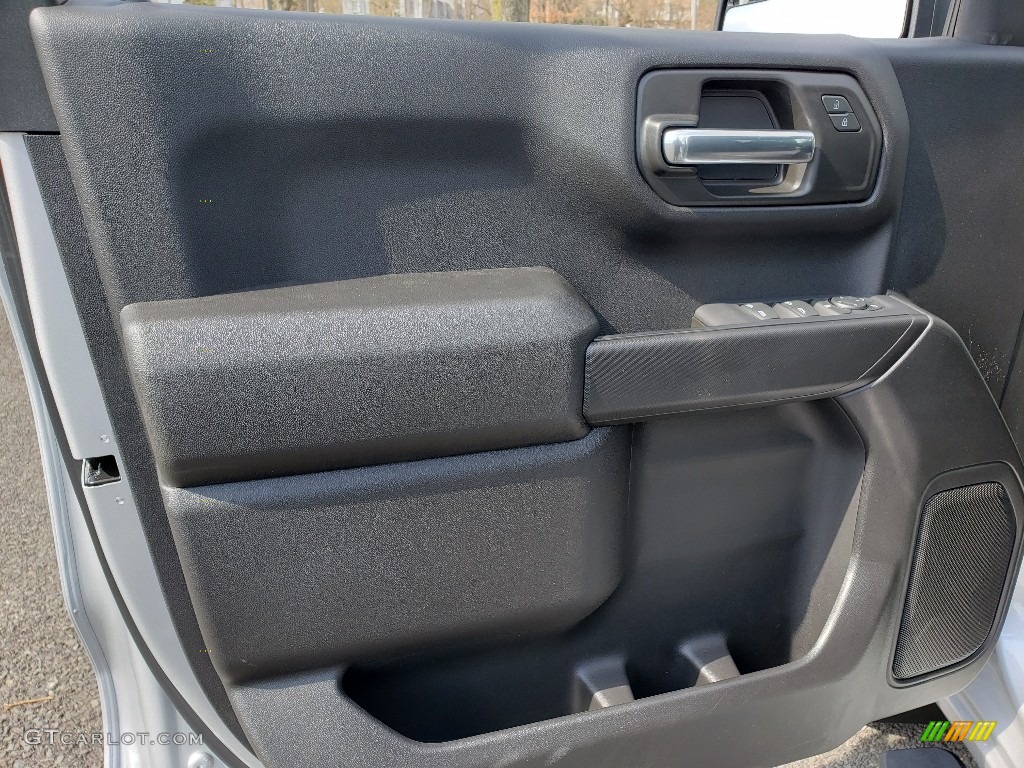 2019 Silverado 1500 Custom Z71 Trail Boss Double Cab 4WD - Silver Ice Metallic / Jet Black photo #8
