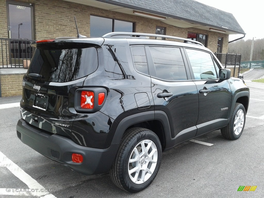 2019 Renegade Sport 4x4 - Black / Black/Sandstorm photo #6