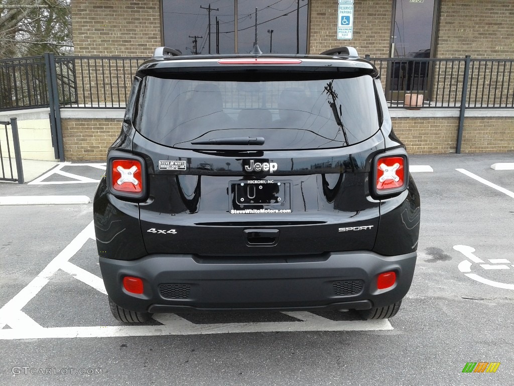 2019 Renegade Sport 4x4 - Black / Black/Sandstorm photo #7