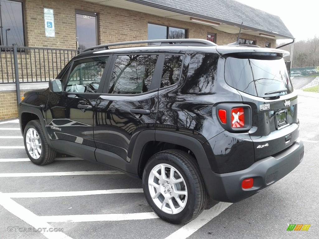 2019 Renegade Sport 4x4 - Black / Black/Sandstorm photo #8