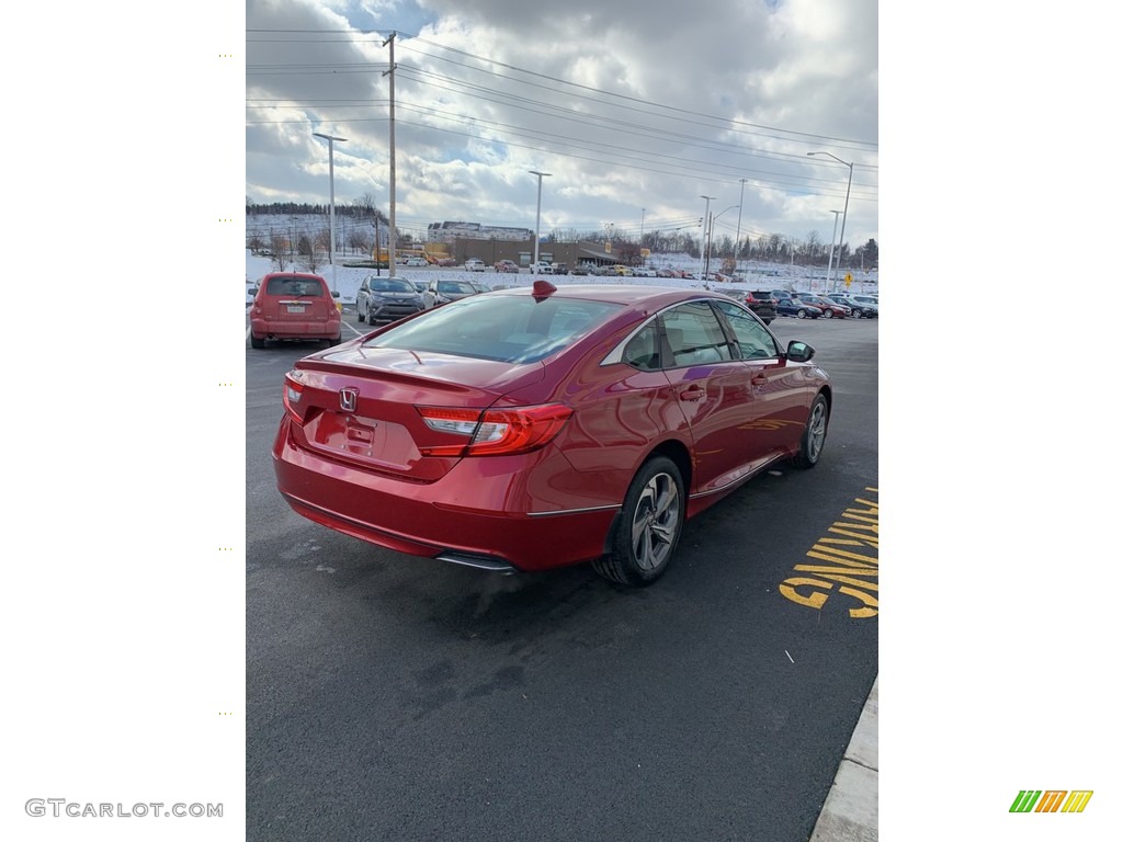 2019 Accord EX-L Sedan - Radiant Red Metallic / Ivory photo #5