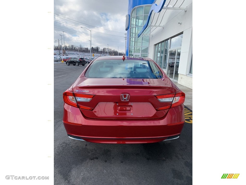 2019 Accord EX-L Sedan - Radiant Red Metallic / Ivory photo #6