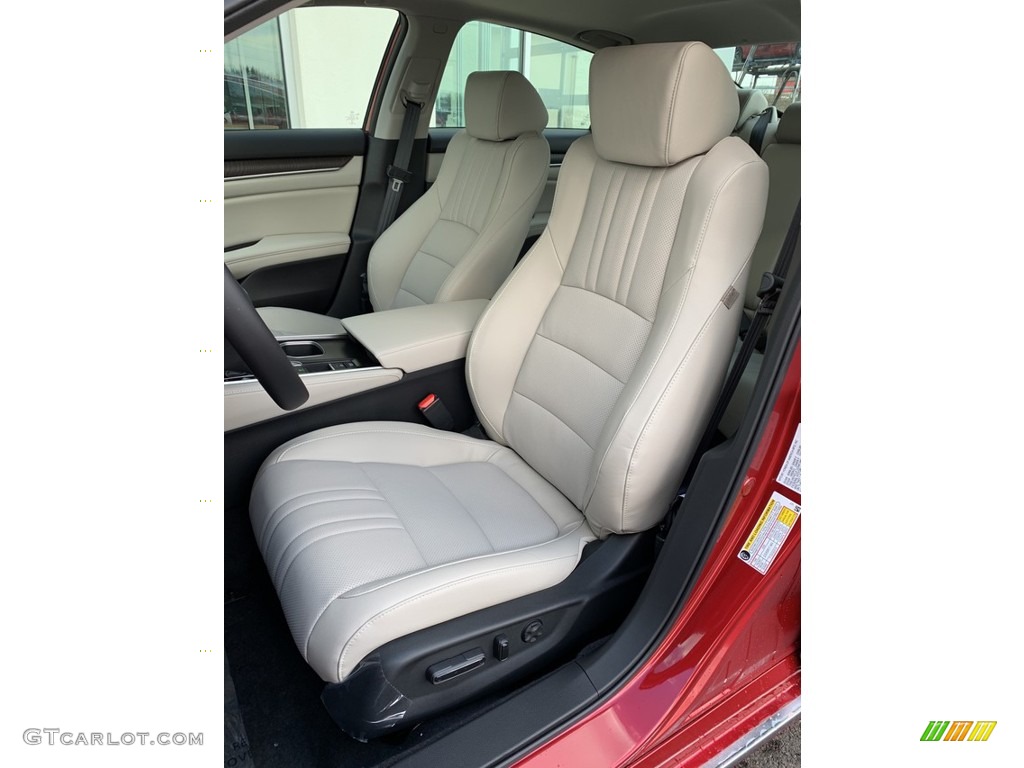 2019 Accord EX-L Sedan - Radiant Red Metallic / Ivory photo #12
