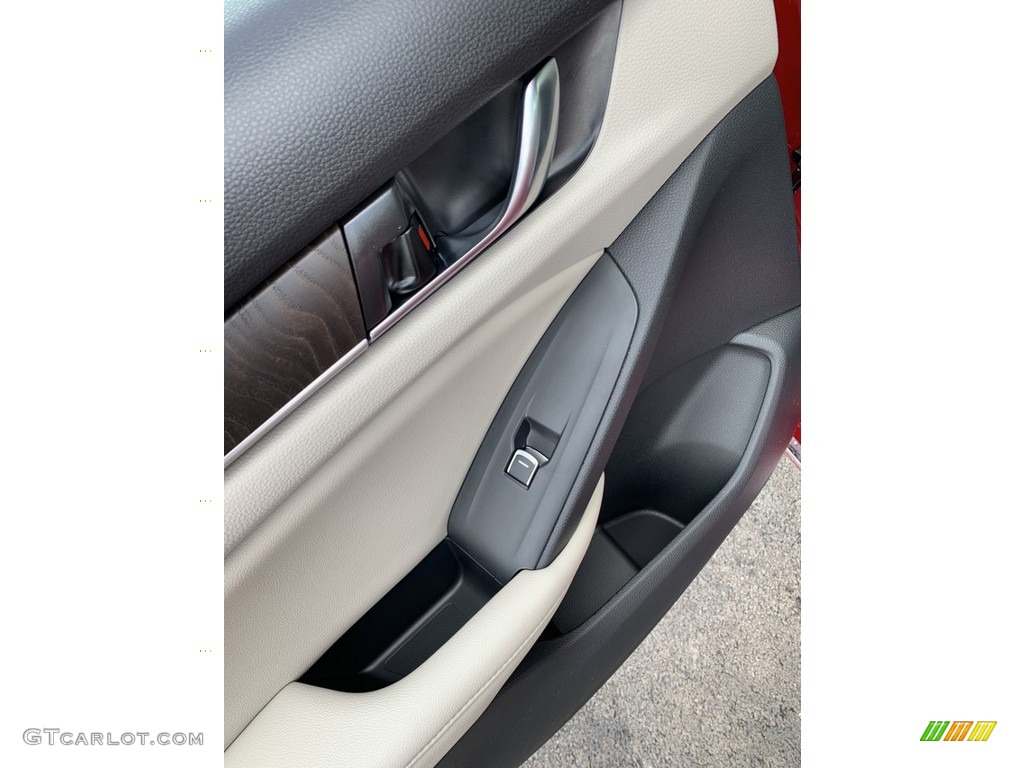 2019 Accord EX-L Sedan - Radiant Red Metallic / Ivory photo #17