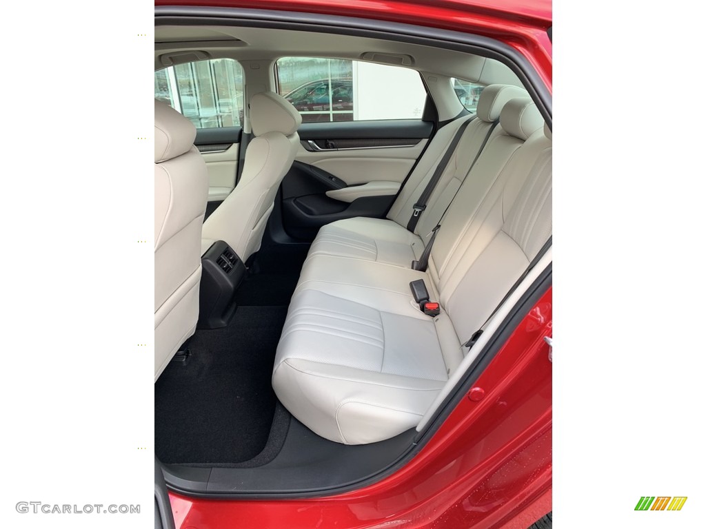 2019 Accord EX-L Sedan - Radiant Red Metallic / Ivory photo #19