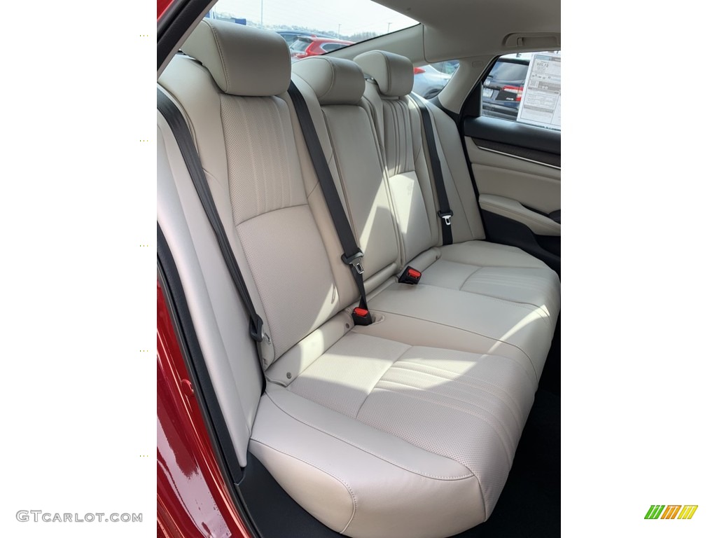 2019 Accord EX-L Sedan - Radiant Red Metallic / Ivory photo #24