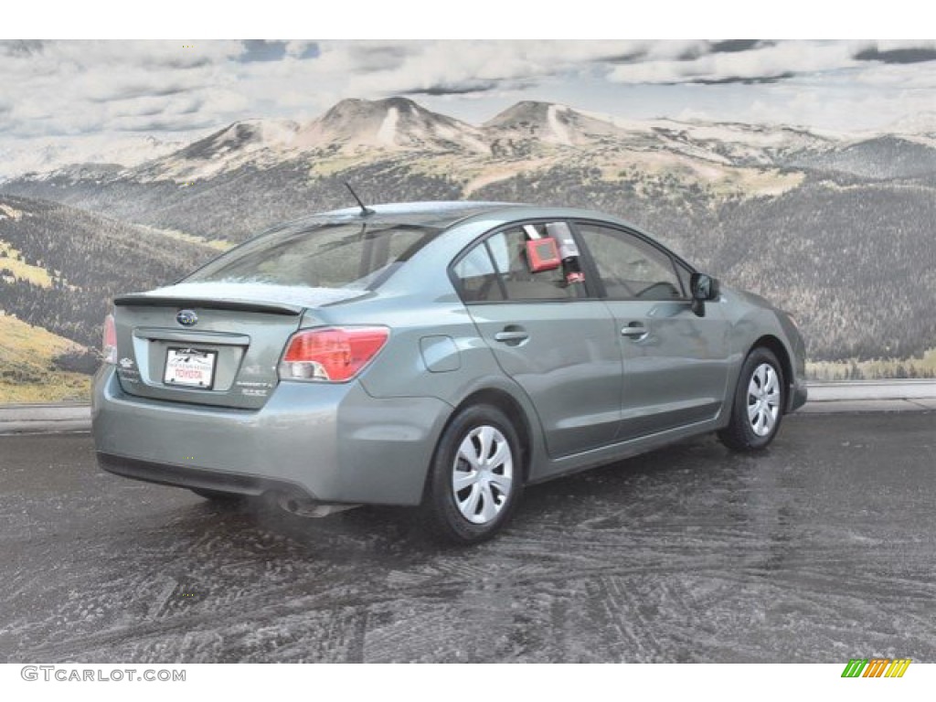 2016 Impreza 2.0i 4-door - Jasmine Green Metallic / Ivory photo #3