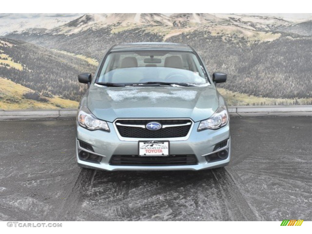 2016 Impreza 2.0i 4-door - Jasmine Green Metallic / Ivory photo #4