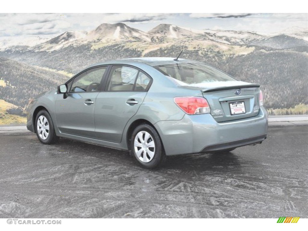 2016 Impreza 2.0i 4-door - Jasmine Green Metallic / Ivory photo #7