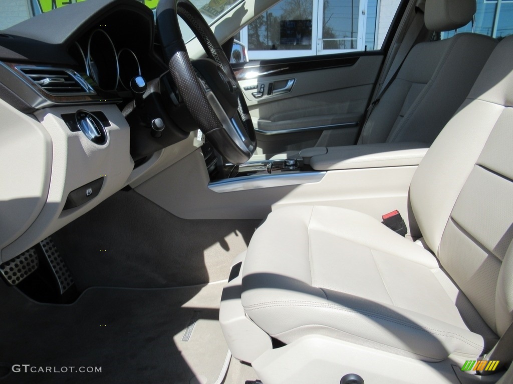 2016 E 350 4Matic Sedan - Polar White / Silk Beige/Espresso Brown photo #10