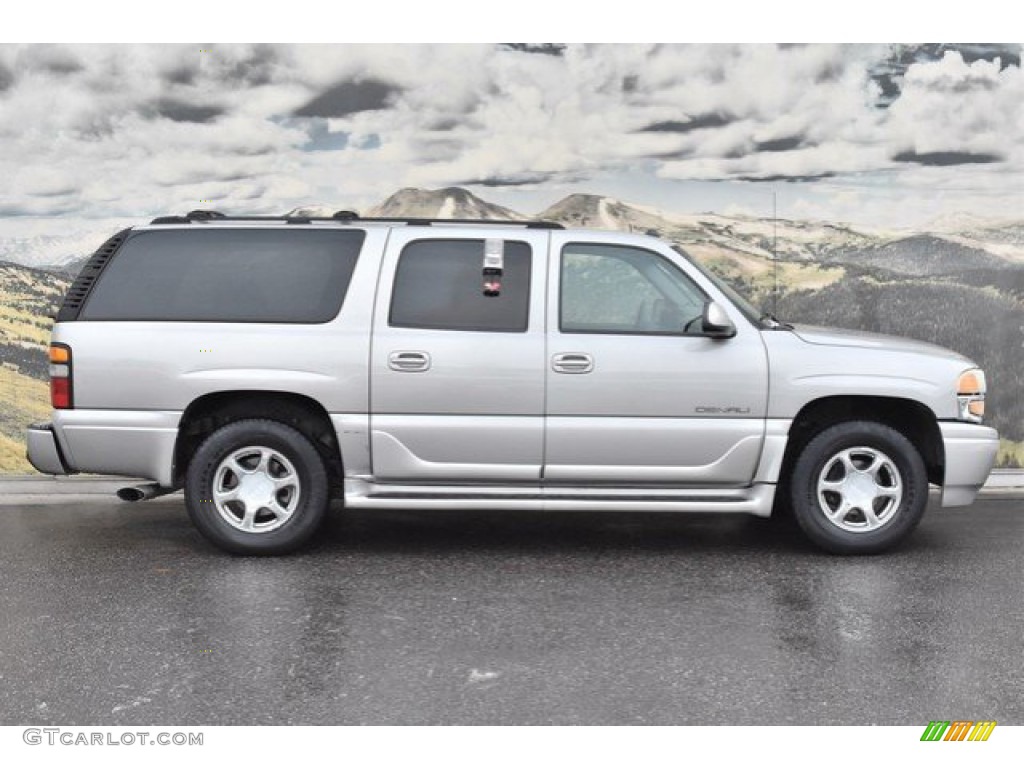 2004 Yukon XL Denali AWD - Silver Birch Metallic / Stone Gray photo #2