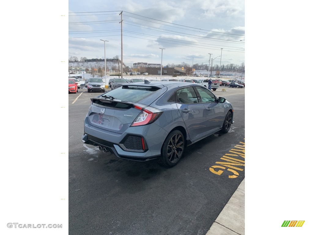 2019 Civic Sport Hatchback - Sonic Gray Pearl / Black photo #5