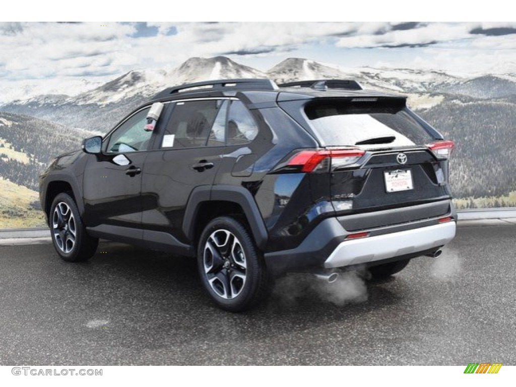 2019 RAV4 Adventure AWD - Midnight Black Metallic / Mocha photo #3
