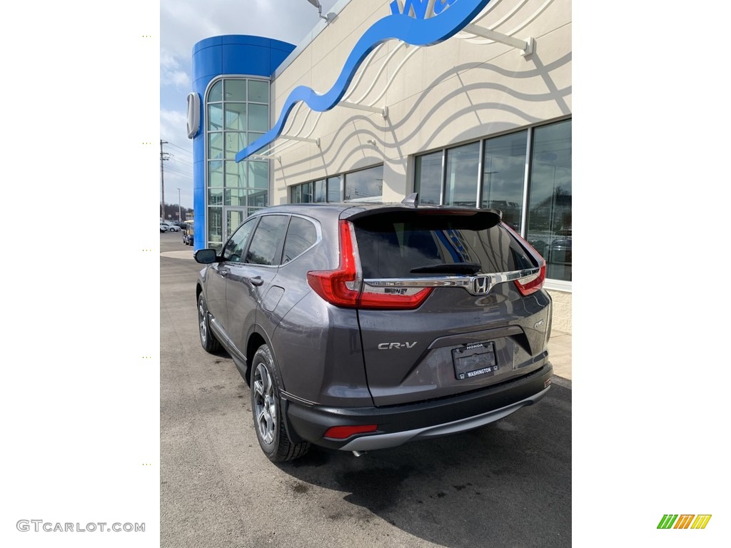 2019 CR-V EX-L AWD - Modern Steel Metallic / Gray photo #7