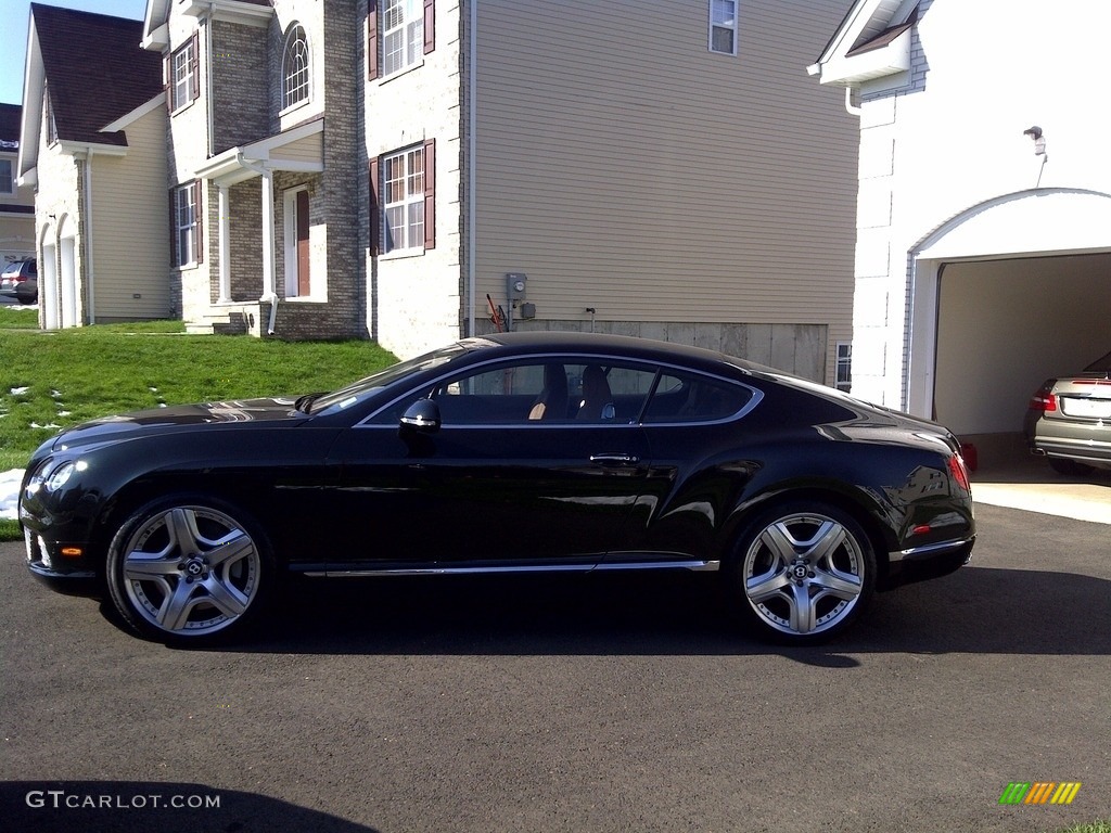 Midnight Emerald Metallic 2012 Bentley Continental GT Standard Continental GT Model Exterior Photo #132255668