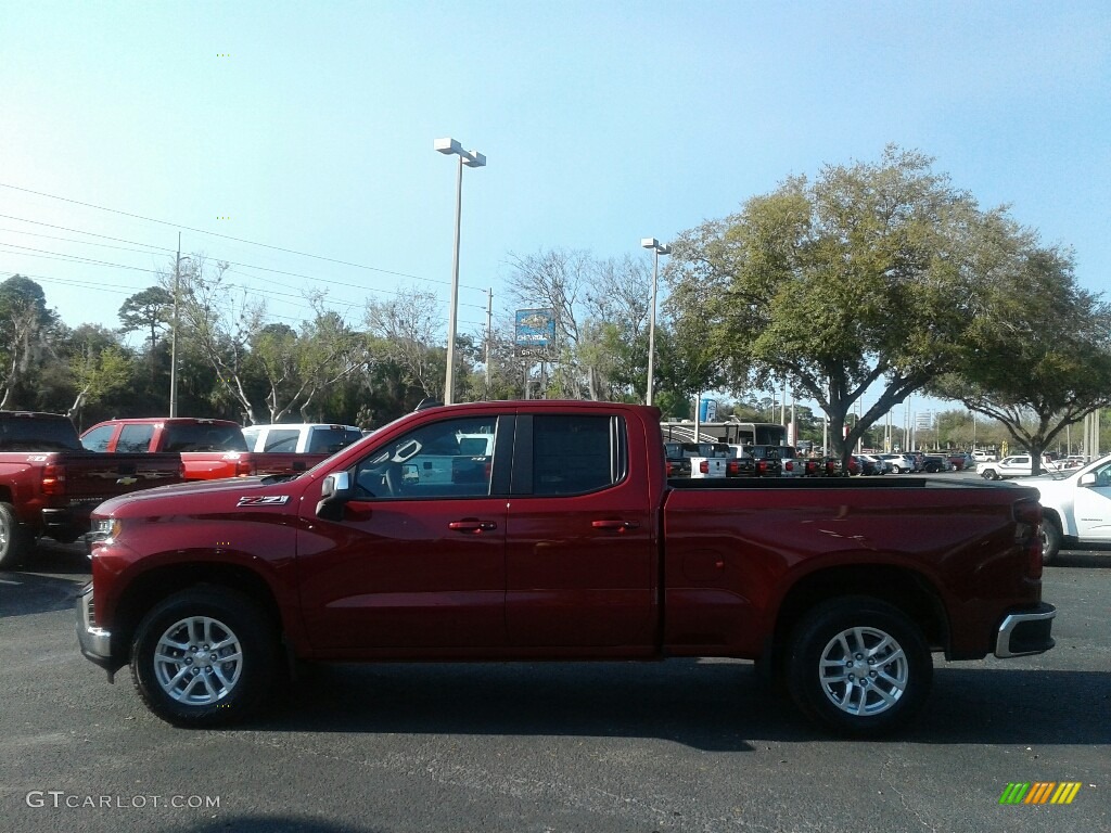 2019 Silverado 1500 LT Double Cab 4WD - Cajun Red Tintcoat / Jet Black photo #2