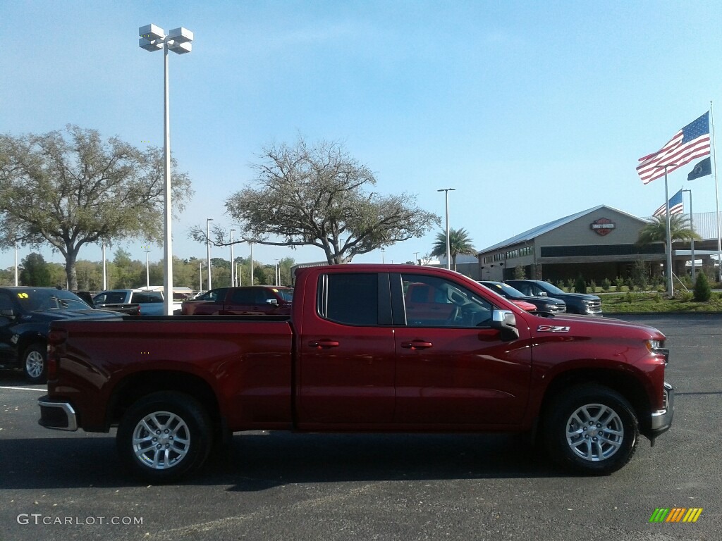 2019 Silverado 1500 LT Double Cab 4WD - Cajun Red Tintcoat / Jet Black photo #6