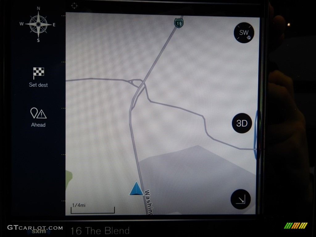 2019 XC40 T5 Inscription AWD - Denim Blue Metallic / Blond photo #12