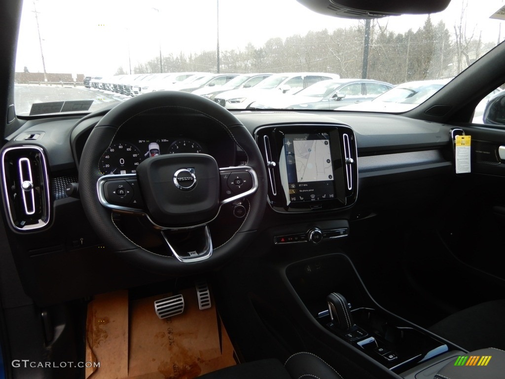 2019 XC40 T5 R-Design AWD - Bursting Blue Metallic / Charcoal photo #9